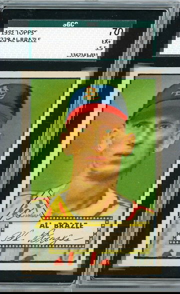 1952 Topps Al Brazle #228 SGC 70 P1336