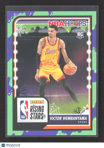 2024 Panini NBA Hoops Haunted Hoops Rising Stars Victor Wembanyama #282 RC