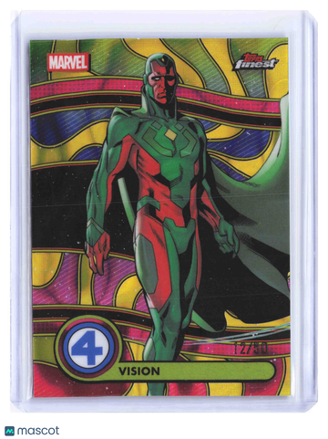2026 Topps Finest Marvel Vision 12/50 #BL-096