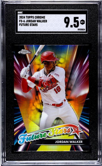 2024 Topps Chrome Future Stars Jordan Walker #FS-6 SGC 9.5