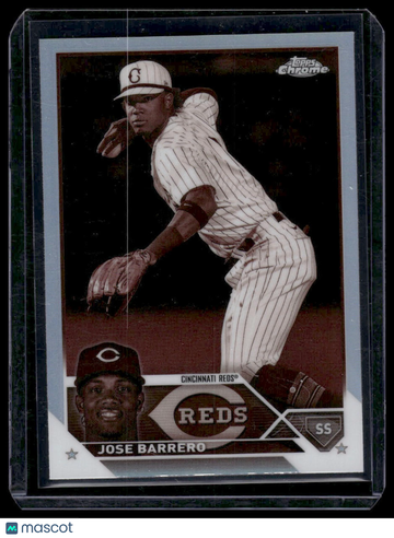 2023 Topps Chrome Update José Barrero #USC54 Sepia