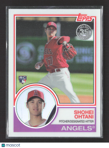 2018 Topps Shohei Ohtani #51 RC