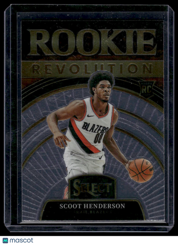 2023-24 Panini Select Scoot Henderson #4 Rookie Revolution