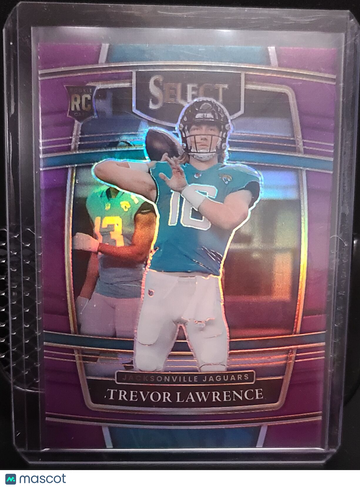 2021 Panini Select Trevor Lawrence #43 RC,SN,/75