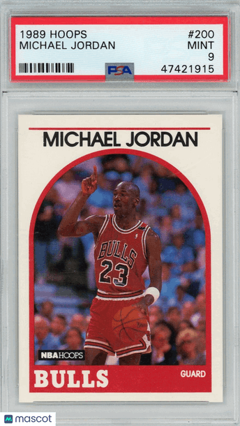1989 Hoops Michael Jordan #200 PSA 9