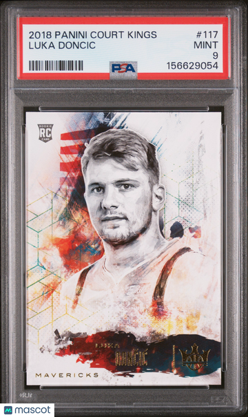 2018 Panini Court Kings Luka Doncic #117 RC PSA 9
