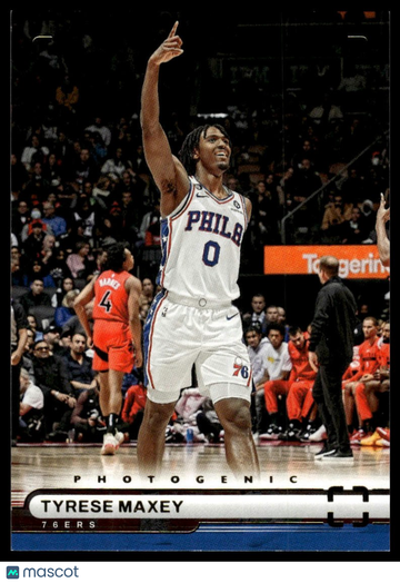 2022-23 Panini PhotoGenic Tyrese Maxey #39
