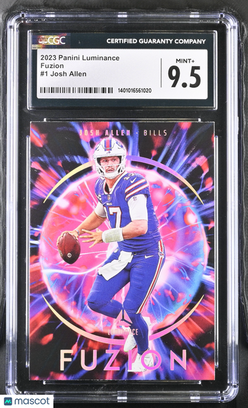 2023 Panini Luminance Josh Allen Fuzion CGC 9.5
