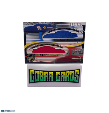 2002 Press Pass Eclipse Dale Earnhardt Jr. Michael Waltrip #DC8 Under Cover Double Limited Edition Short Print Parallel/