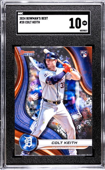 2024 Bowman's Best #28 Colt Keith SGC 10