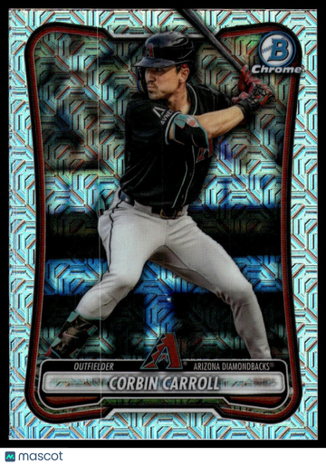 2026 Bowman Corbin Carroll #80 Chrome Mega Box Refractor
