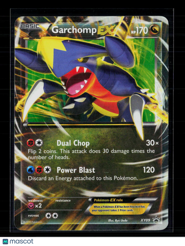 2014 XY Garchomp EX Holo Black Star Promo FA #XY09