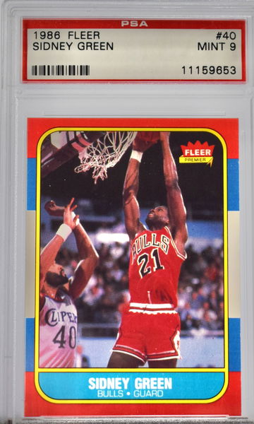 1986 Sidney Green Fleer