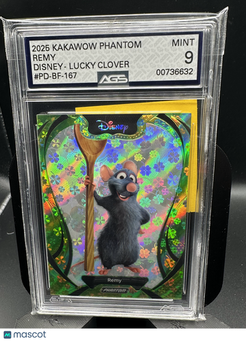 2025 Kakawow Phantom Disney Lucky Clover Remy Trading Card #PD-BF-167 237/395