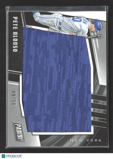 2019 Panini Black Friday Pete Alonso #PA Memorabilia 09/50 Player-worn/used material