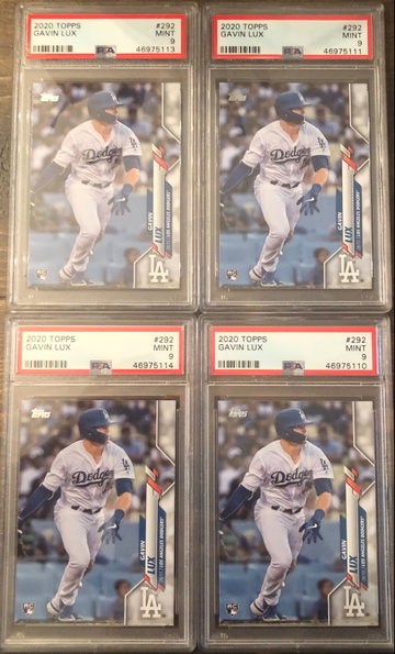 Gavin Lux Lot (x4)