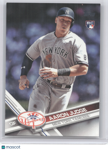 2017 Topps Aaron Judge #287 Running RC