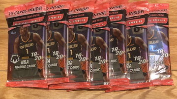 2019-20 mosaic cello pack lot 7