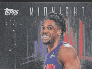 2025 Topps Midnight Dark Marks Chaz Lanier #DMR-CL /75
