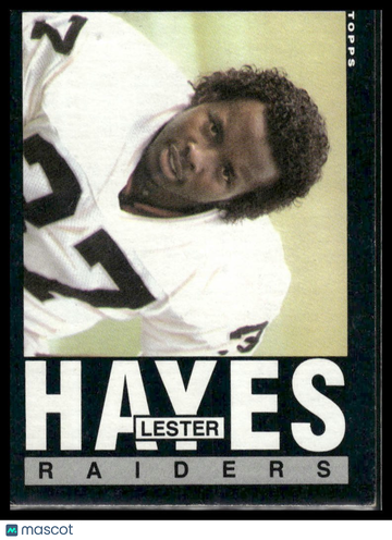 1985 Topps Lester Hayes #289