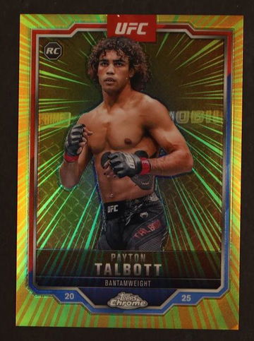 2025 Topps Chrome UFC Radiating Rookies Payton Talbott #RRS-14 RC