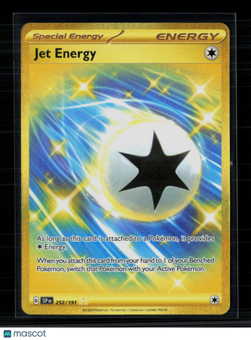 Pokemon 2024 Surging Sparks Jet Energy HR #252/191
