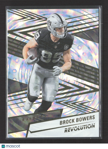 2025 Panini Revolution Brock Bowers #13 Fractal 40/99