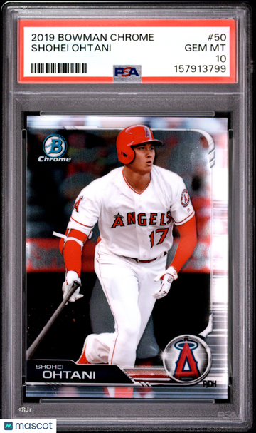 2019 Bowman Chrome Shohei Ohtani #50 PSA 10