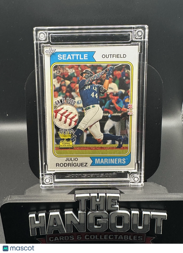 2024 Jersey Fusion Ball Star Fusion Julio Rodríguez #18 /44 Game Used Baseball Piece