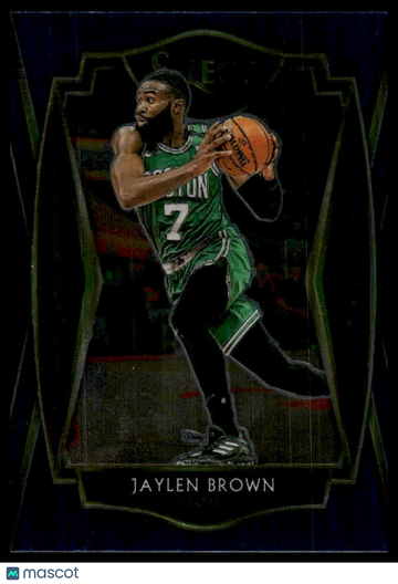 2020-21 Panini Select Jaylen Brown #164 Blue