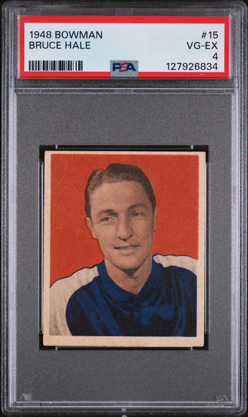 1948 Bowman Bruce Hale #15 PSA 4