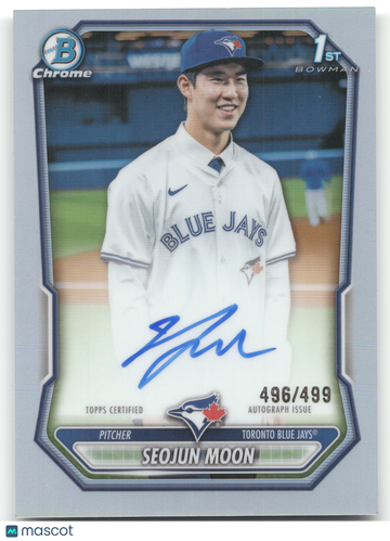 2026 Bowman Chrome Seojun Moon #CPA-MS Refractor /499 1st Bowman