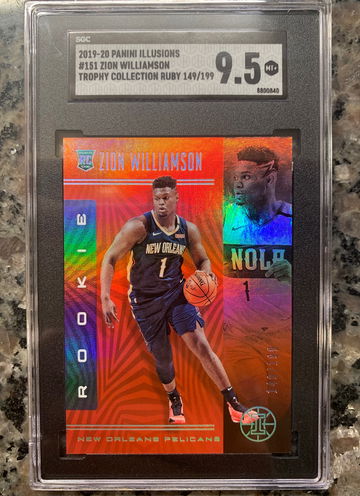 Zion Williamson Illusions Ruby /199 