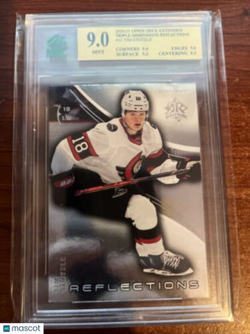 2020-21 Upper Deck Extended Series Tim Stutzle Rookie MNT 9