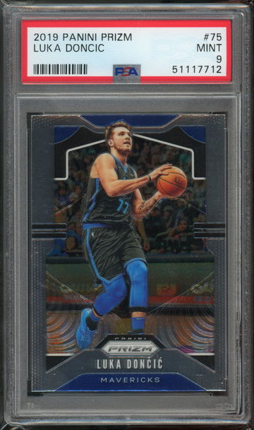 2019 Prizm Luka Doncic PSA 9 