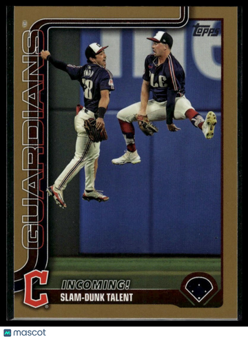 2025 Topps Incoming! Slam-Dunk Talent #26 Gold SN