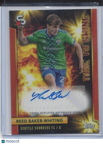 2024 Topps MLS Superstars Reed Baker-Whiting