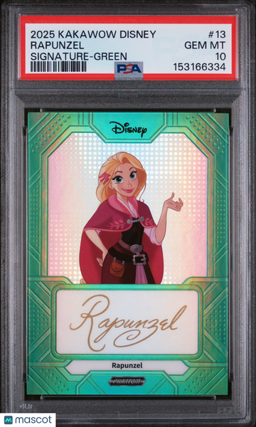 2025 Kakawow Phantom Disney Signature Rapunzel #13 PSA 10
