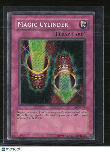 Yu-Gi-Oh! TCG 2003 Konami Labyrinth of Nightmare Magic Cylinder 1st Edition