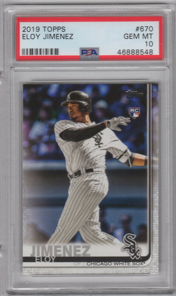 2019 Topps Eloy Jimenez PSA 10