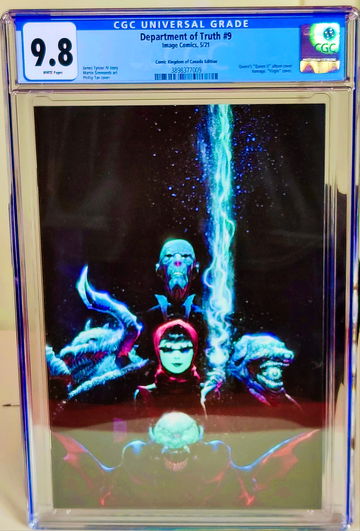 Department of Truth #9 - CGC 9.8 - Queen's "Queen II" Album Cover Homage Virgin Cover 