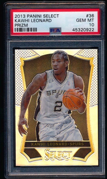 Kawhi Leonard 2013 Select Silver PSA 10