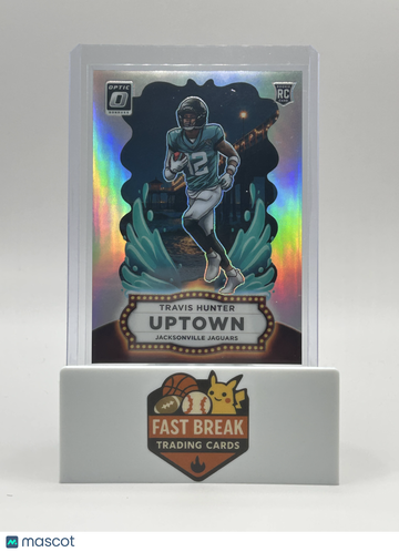 2025 Panini Donruss Optic Football Uptown Travis Hunter #21 Holo RC