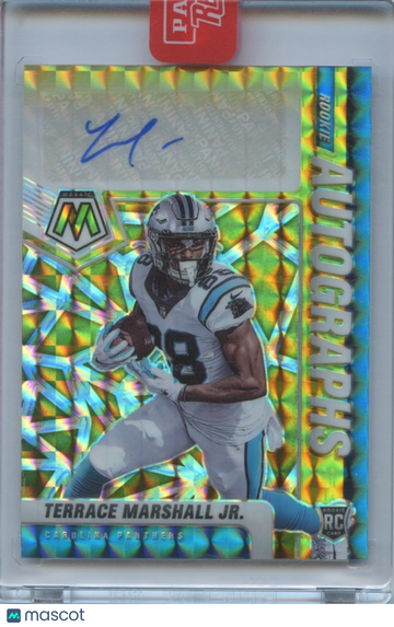 2021 Terrace Marshall Jr Terrace Marshall Jr. Rookie Panini Authentic
