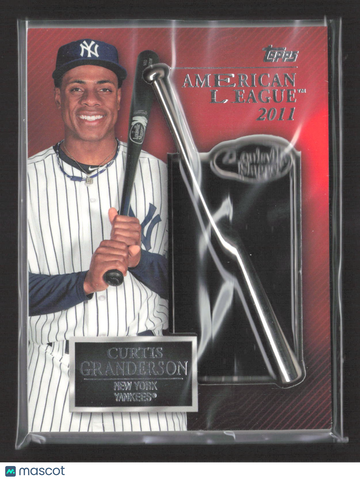 2013 Topps Silver Slugger Curtis Granderson #SS-CG Commemorative Silver Slugger Trophy