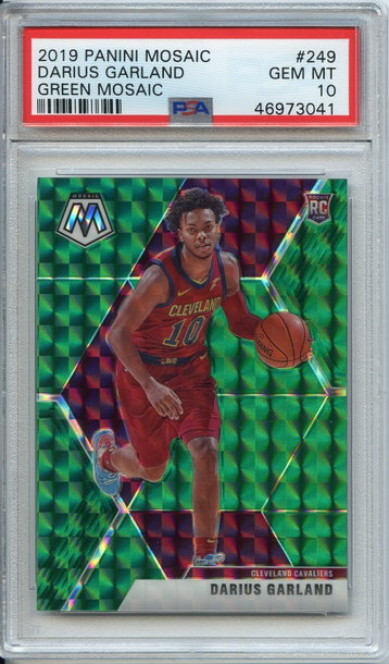 Darius Garland Green Mosaic Rookie PSA 10 NEP