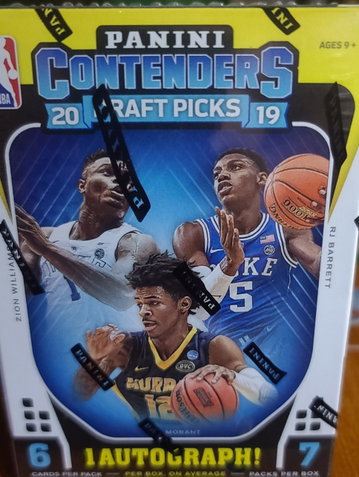 2019-20 Contenders Draft Picks Blaster 