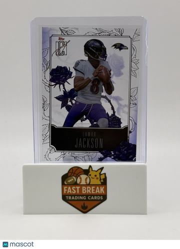 2025 Topps Signature Class Roses Lamar Jackson #ROSES-4 Roses