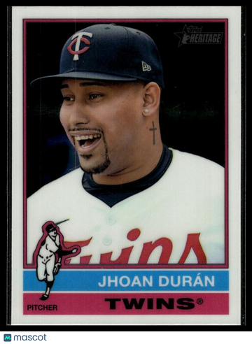 2025 Topps Heritage Jhoan Duran #74 Chrome