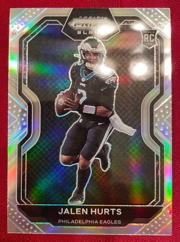 2020 Prizm Black Silver Jalen Hurts